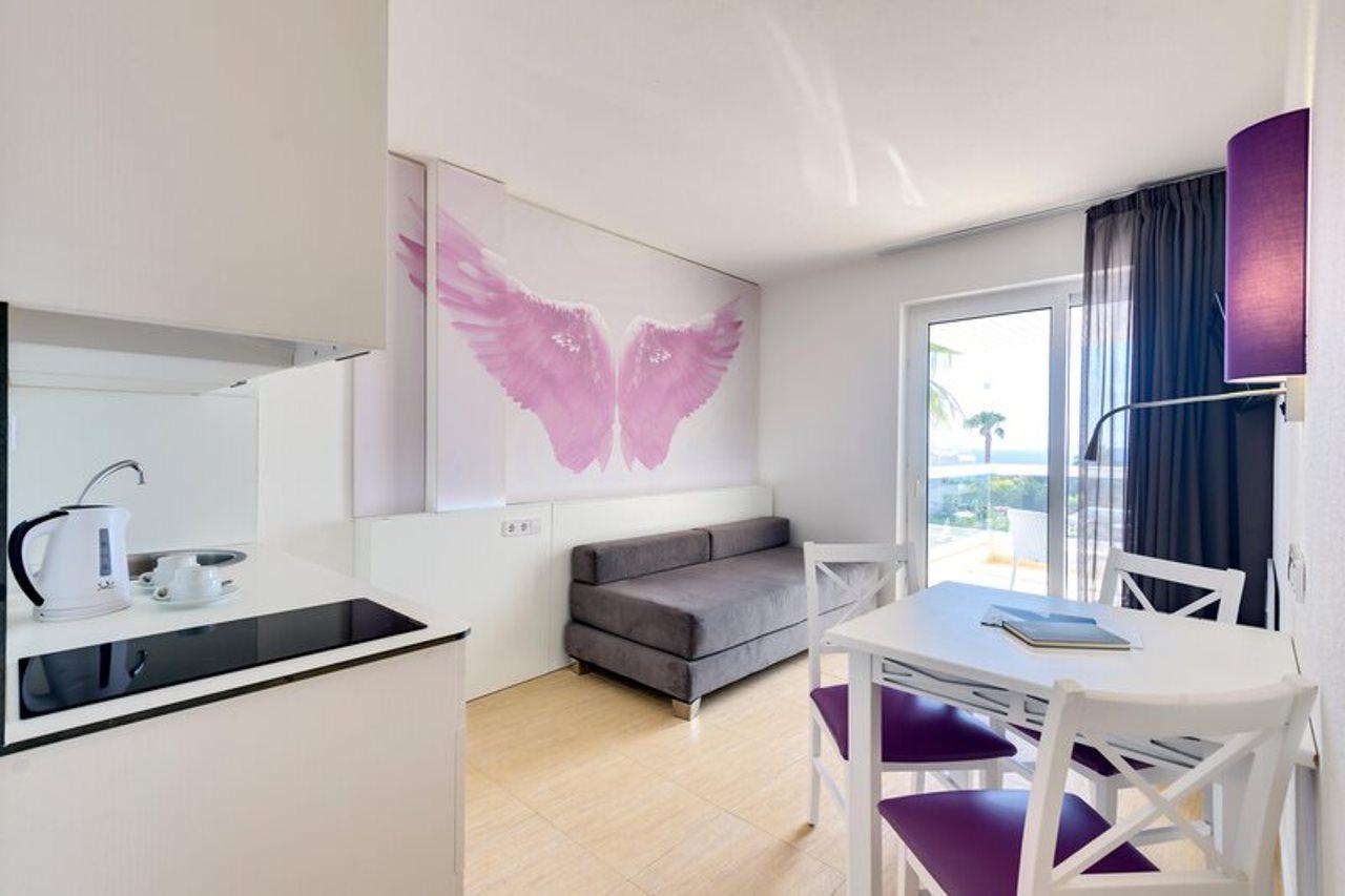 Aparthotel Tropic Garden Santa Eularia des Riu Exteriör bild